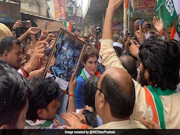 Priyanka Gandhi Visits UP Village Where 10 Were Killed In Shootout Priyanka Gandhi Visits UP Village Where 10 Were Killed In Shootout