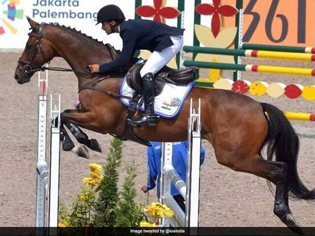 Fawad Mirza Is hopeful for olympic qualification despite injury to his favorite horse Fawad Mirza Is hopeful for olympic qualification despite injury to his favorite horse