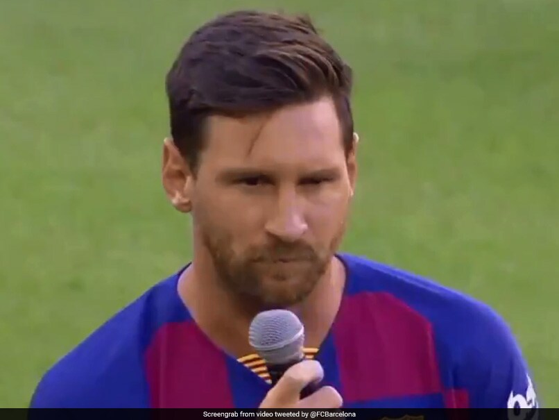 Lionel Messi says regret what was said in the past season Lionel Messi says regret what was said in the past season
