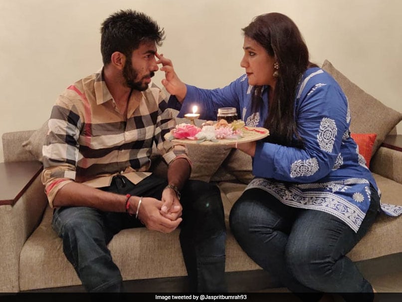 Jasprit Bumrah Celebrates Raksha Bandhan Early Due To "Team India Duties" Jasprit Bumrah Celebrates Raksha Bandhan Early Due To "Team India Duties"