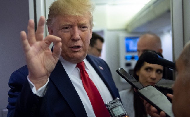 Trump Defends Immigration Raids As "Good Deterrent"