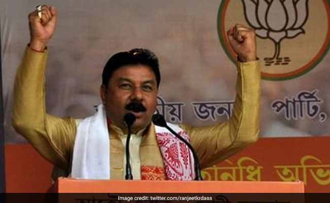 Ranjeet Kumar Dass Becomes Assam BJP President Second Consecutive Time