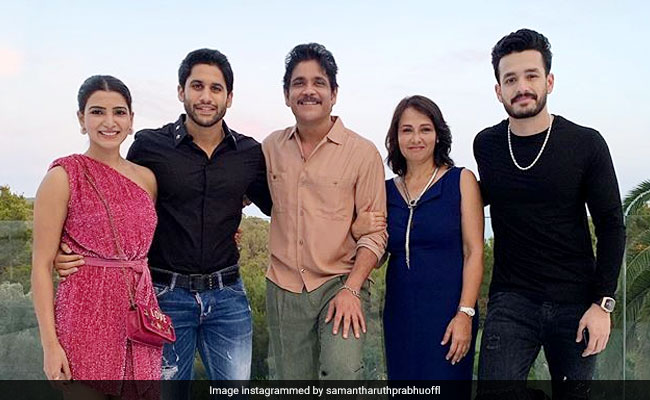 Pics From Nagarjuna S Birthday Fam Jam With Samantha Ruth Prabhu Naga Chaitanya Akhil Akkineni You can also share with. pics from nagarjuna s birthday fam jam