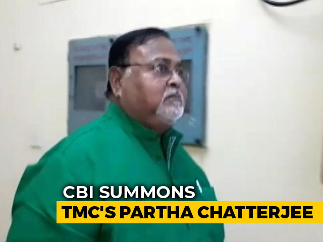Trinamool Minister Partha Chatterjee Summoned By CBI In Saradha Scam