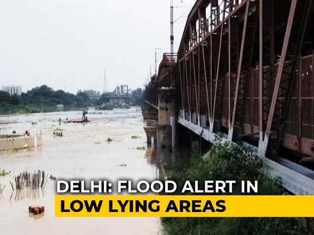 Yamuna River Breaches Danger Mark In Delhi