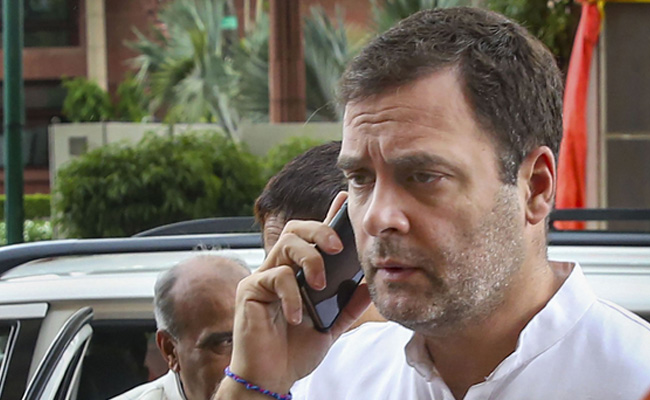 "No Conditions. When Can I Come?" Rahul Gandhi's Comeback To J&K Governor