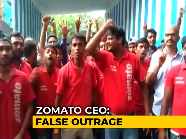 Zomato Riders' Strike "Nothing To Do With Food Or Religion": Founder