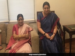 "Axe To Grind With You Didi": Smriti Irani's Moving Post On Sushma Swaraj "Axe To Grind With You Didi": Smriti Irani's Moving Post On Sushma Swaraj