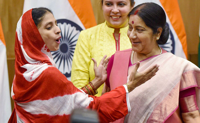 Geeta, Who Sushma Swaraj Rescued From Pak, Pays Special Tribute
