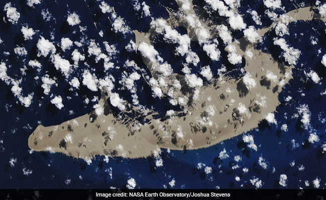 Giant Volcanic Rock As Big As Manhattan Seen Floating In Pacific Ocean