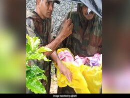 Army Rescues Newborn In Kerala's Worst Flood-Hit Wayanad Army Rescues Newborn In Kerala's Worst Flood-Hit Wayanad