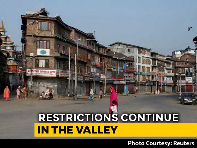 "J&K Situation Very Sensitive, Government Should Get Time": Supreme Court "J&K Situation Very Sensitive, Government Should Get Time": Supreme Court