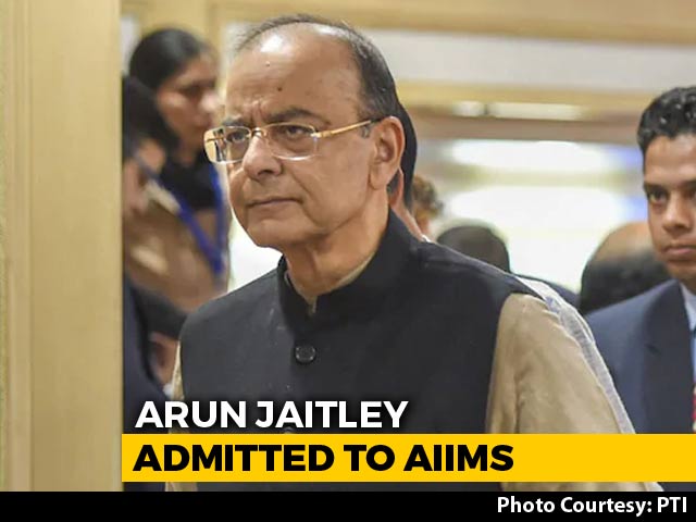 Arun Jaitley In ICU After Breathing Problems, PM Visits Hospital