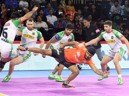 PKL 7: U Mumba Beat Patna Pirates In Nail-Biter, Jaipur Pink Panthers Defeated Gujarat Fortunegiants PKL 7: U Mumba Beat Patna Pirates In Nail-Biter, Jaipur Pink Panthers Defeated Gujarat Fortunegiants