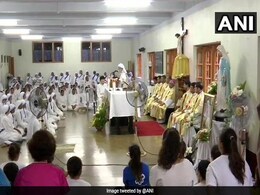 Nuns Pay Tribute To Mother Teresa On Her 109th Birth Anniversary Nuns Pay Tribute To Mother Teresa On Her 109th Birth Anniversary