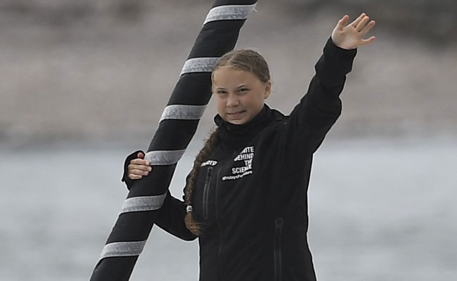 Greta Thunberg Sets Sail For New York On Zero-Emissions Yacht