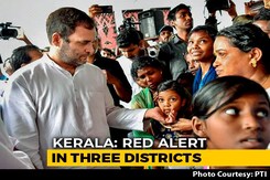 "Heartbreaking": Rahul Gandhi Visits Flood-Ravaged Wayanad "Heartbreaking": Rahul Gandhi Visits Flood-Ravaged Wayanad