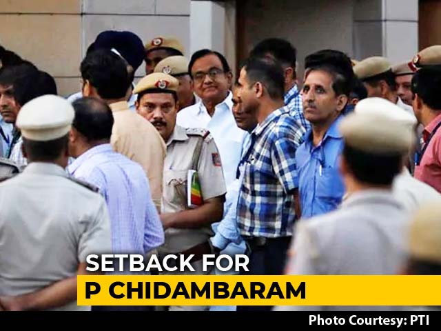 Setback For P Chidambaram In CBI Arrest Case, Top Court Won't Hear Plea
