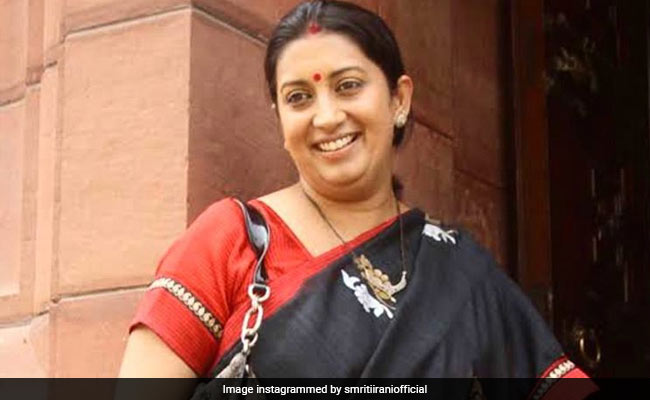 Smriti Irani Reviews Projects In Amethi, Calls For Ban On Plastic