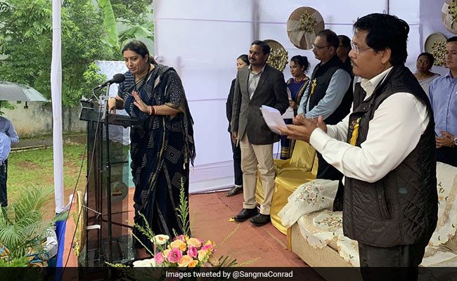 Centre To Skill 30,000 People In Meghalaya: Smriti Irani