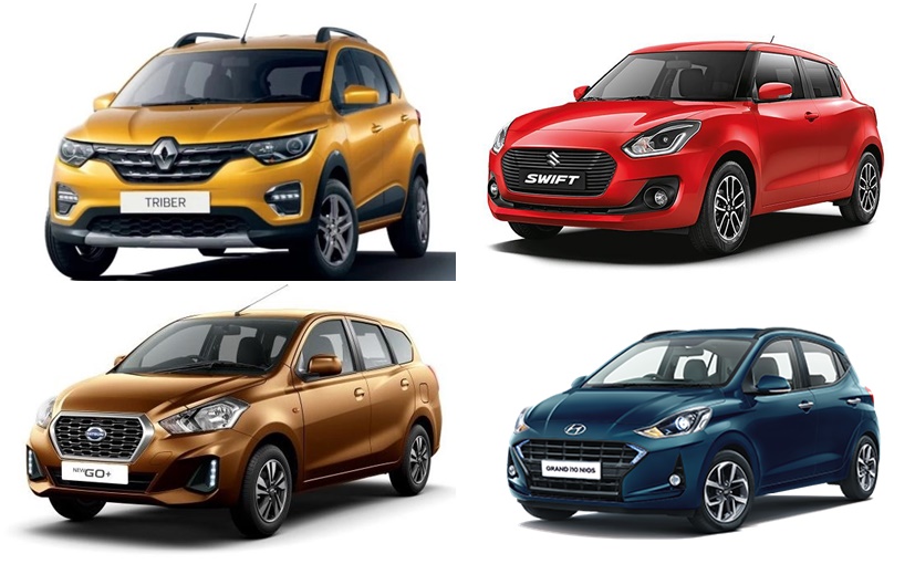 Renault Triber Vs Datsun Go+ Vs Maruti Suzuki Swift Vs Hyundai Grand i10 Nios: Specification Comparison