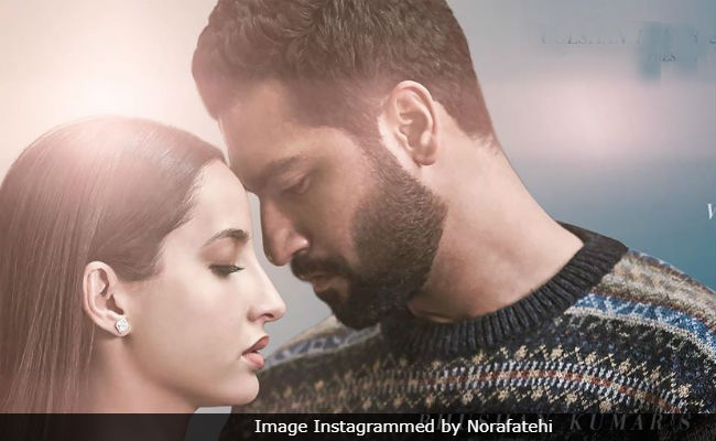 <I>Pachtaoge</I> Poster: Vicky Kaushal And Nora Fatehi Redefine Romance