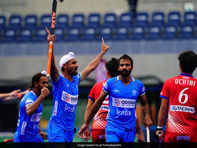 Indian men’s hockey team beats Japan 6-3 at Olympic Test Event in Tokyo Indian men’s hockey team beats Japan 6-3 at Olympic Test Event in Tokyo