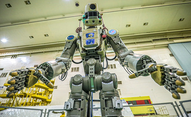 Russia's First Humanoid Robot 'Fedor' Leaves International Space Station