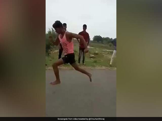 Madhya Pradesh Sprinter Rameshwar Gurjar reaches to SAI center in Bhopal Madhya Pradesh Sprinter Rameshwar Gurjar reaches to SAI center in Bhopal