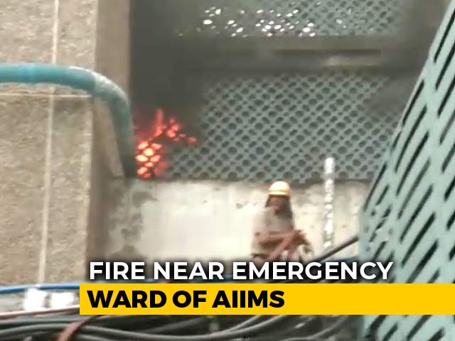 Fire Near Emergency Ward At AIIMS In Delhi Brought Under Control