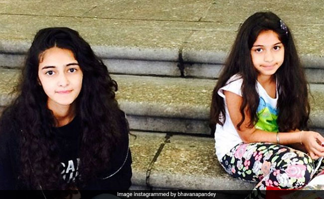 This Throwback Picture Of Ananya Panday And Sister Rysa Is Just Too Cute