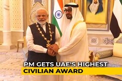 PM Modi Honoured With UAE's Highest Civilian Award PM Modi Honoured With UAE's Highest Civilian Award