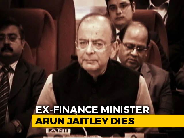 Former Finance Minister Arun Jaitley Dies At AIIMS