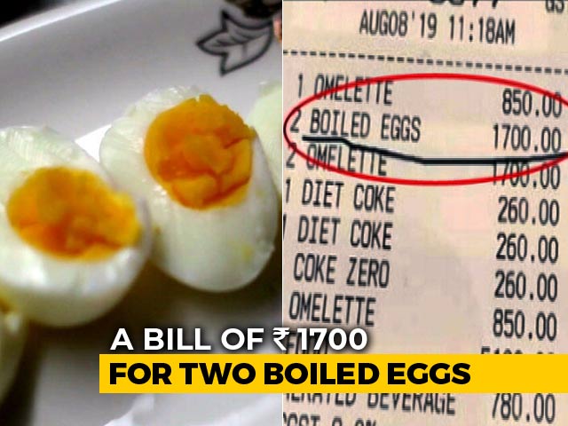 Hotel Guest Billed Rs 1,700 For 2 Boiled Eggs, Tags Rahul Bose On Twitter