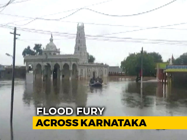 9 Dead, 43,000 Evacuated In Flood-hit Karnataka