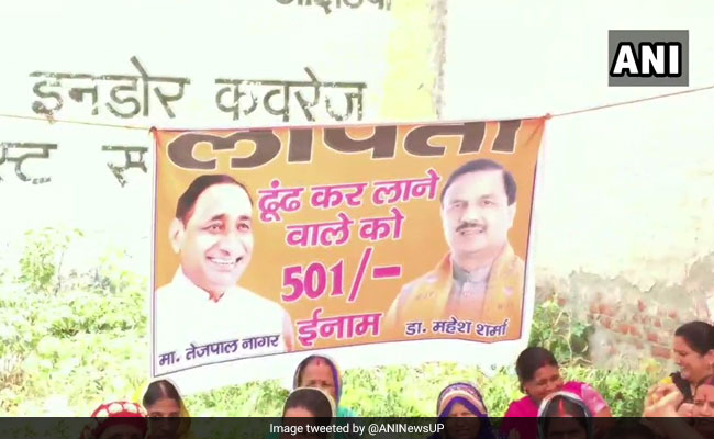 UP Residents Put Up Posters For "Missing" MP, MLA. Here's Why