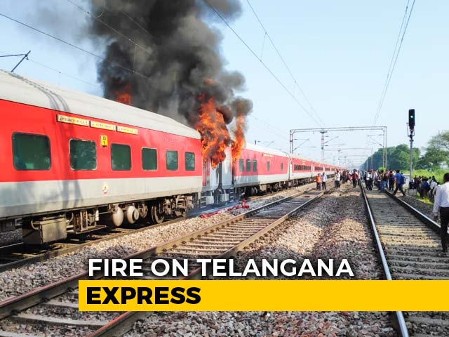 Fire Breaks Out In Hyderabad-Delhi Telangana Express, Passengers Safe