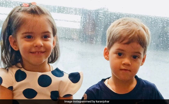 This Pic Of Karan Johar's Kids Yash And Roohi Is The Cutest Thing On The Internet Today