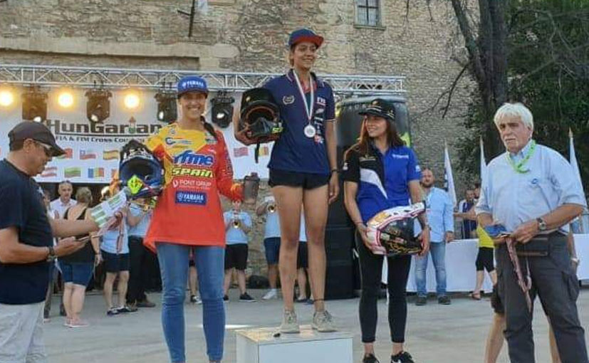 Aishwarya Pissay Becomes India's First-Ever FIM Bajas World Champion