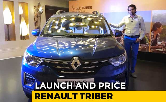 Renault Triber- Launch And Price