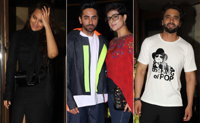 Sonakshi Sinha, Ayushmann Khurrana, Tahira Kashyap Celebrate Jackky Bhagnani's Music Label Launch