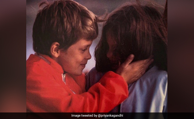 "Best Brother": Priyanka Gandhi Tweets <i>Raksha Bandhan</i> Throwback For Rahul