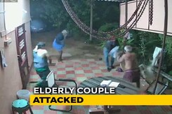 On Camera, Elderly Couple Fights Armed Robbers With Chairs, Slippers On Camera, Elderly Couple Fights Armed Robbers With Chairs, Slippers