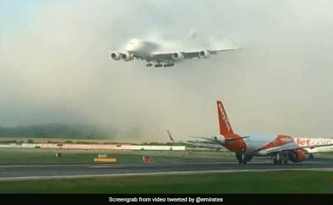 Watch: Aircraft's "Grand Entrance" Through Clouds Is Viral