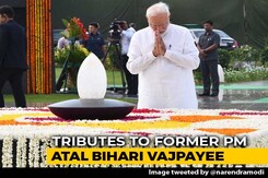 President, PM Modi Pay Tribute To Vajpayee On His 1st Death Anniversary President, PM Modi Pay Tribute To Vajpayee On His 1st Death Anniversary