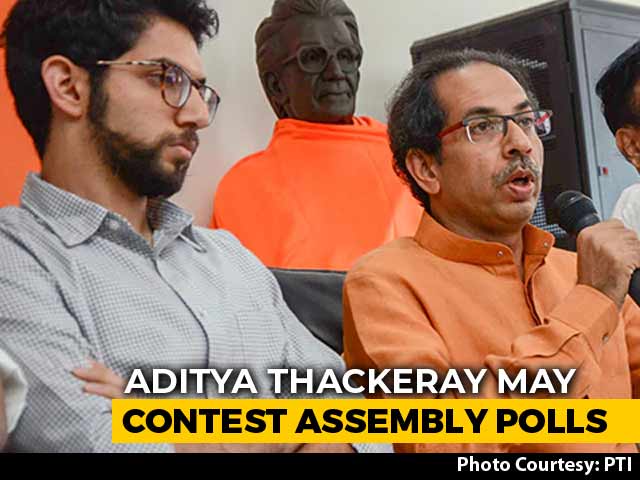 Aaditya Thackeray May Become The First Of His Family To Contest Polls