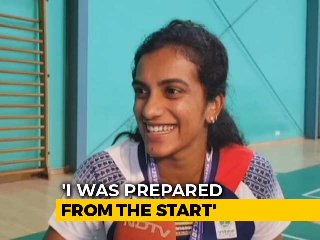 "I Thought Of Giving My Best In The Final," Says World Champion PV Sindhu