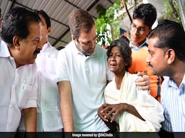"We're With You," Rahul Gandhi Tells His Flood-Hit Constituency Wayanad "We're With You," Rahul Gandhi Tells His Flood-Hit Constituency Wayanad