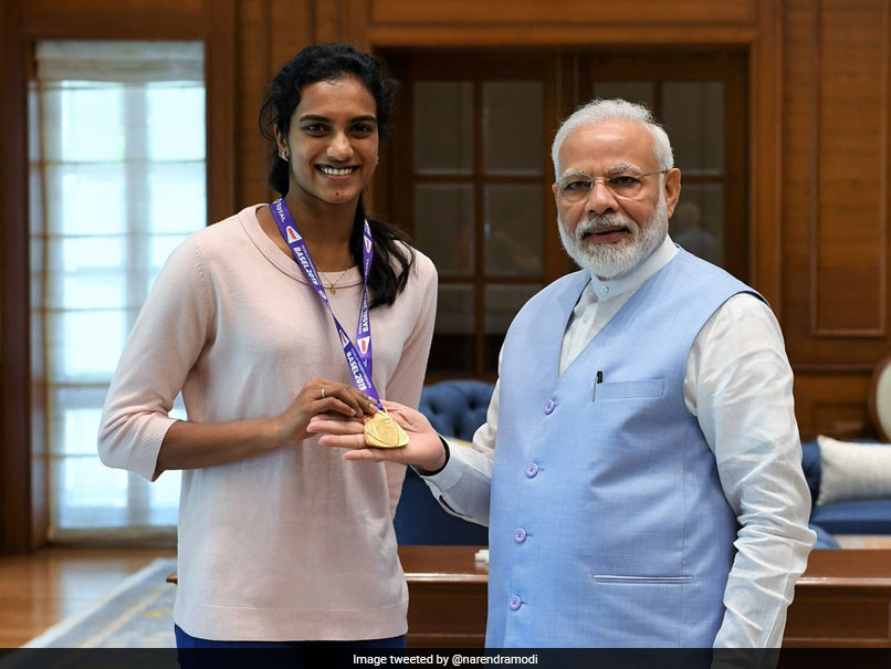 PM Narendra Modi Meets World Champion PV Sindhu, Calls Her "India's Pride"