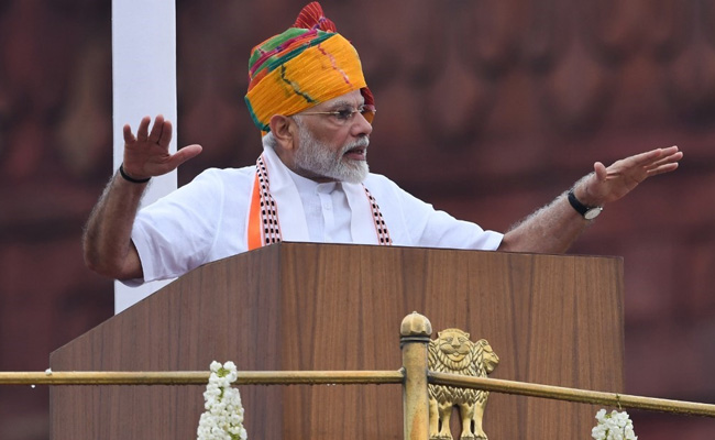 J&K To Saving Water, PM's "New India" Theme In Independence Day Speech